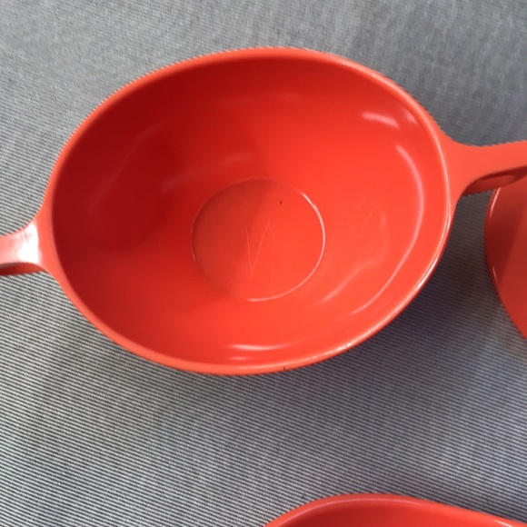 Vintage Melmac Coral Cream and Sugar - Picture 3 of 5